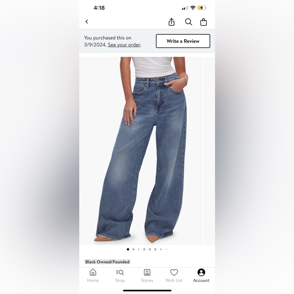 GOOD AMERICAN jeans